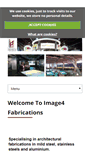 Mobile Screenshot of image4fabrications.com